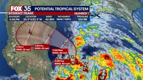 Potential Tropical Cyclone One forms in Gulf