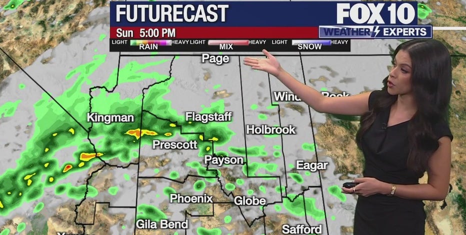 Arizona weather forecast: Rain to allow temps to slightly drop