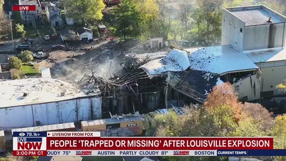 Louisville factory explosion kills 2, injures 11; Cause under investigation