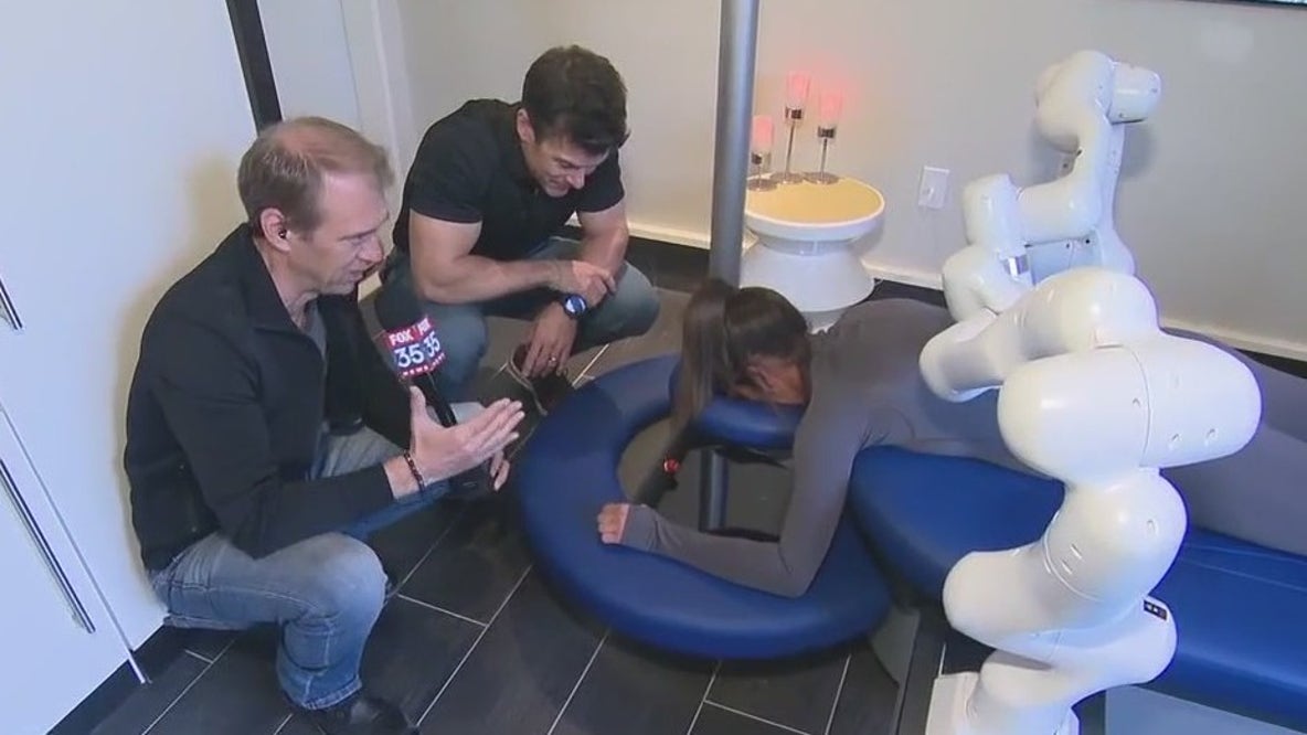 Orlando hotel and spa using AI robotics for massages
