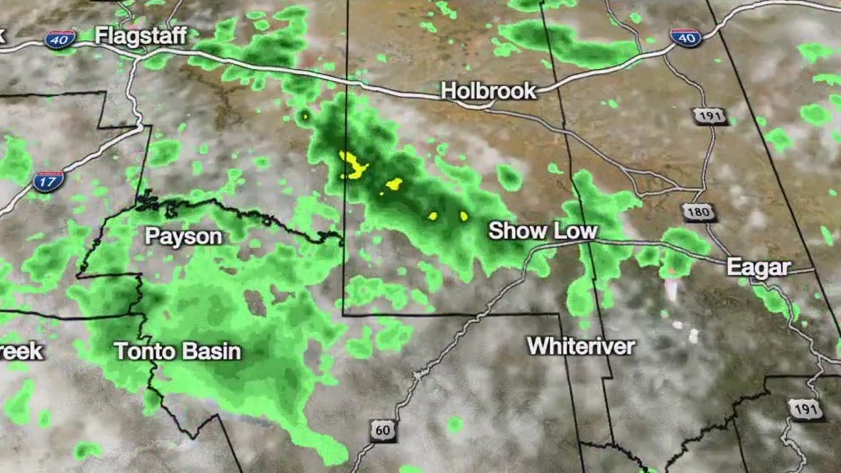 Another day of wet weather for parts of Arizona