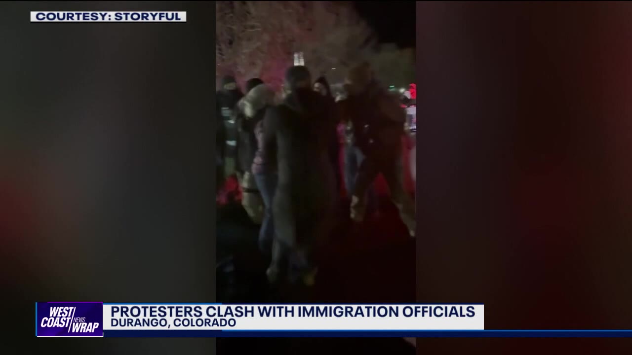 Protesters clash with ICE agents | West Coast Wrap