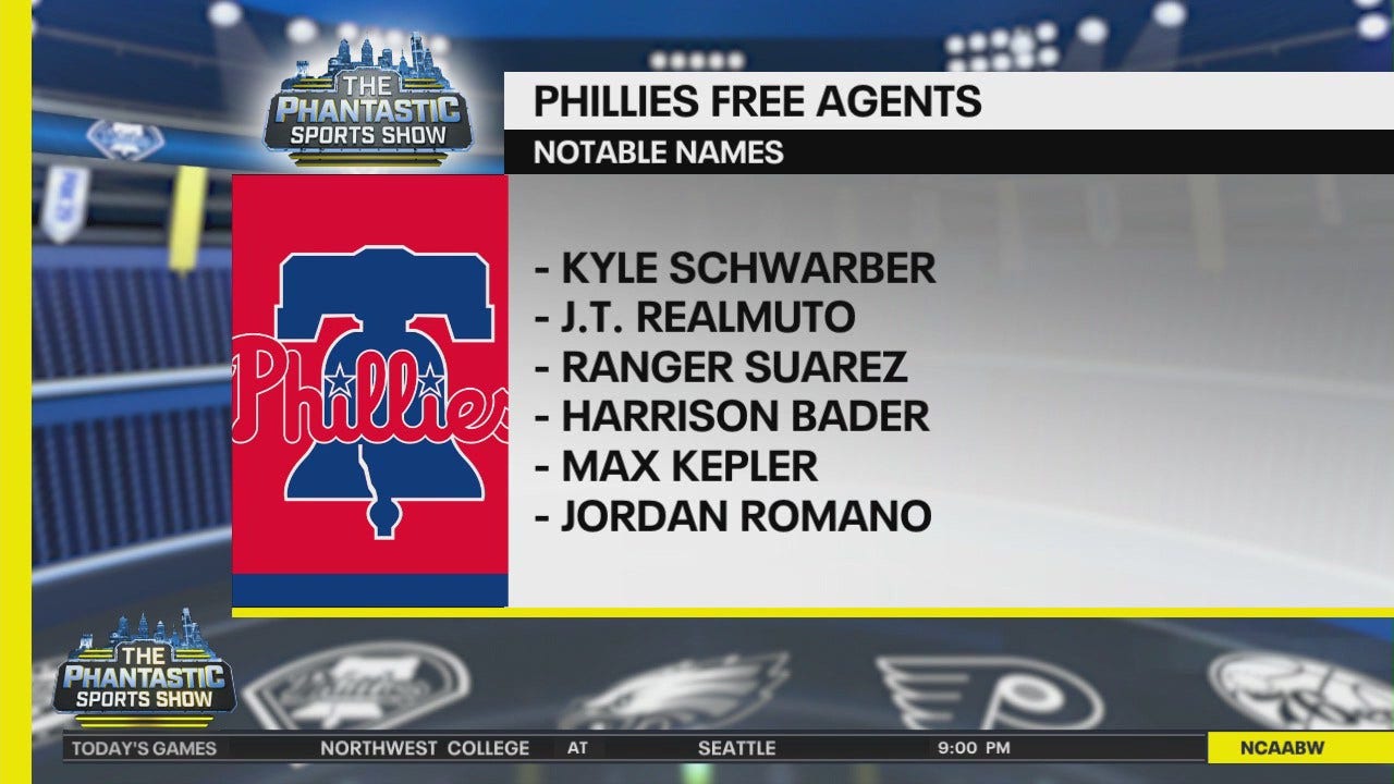 Phillies free agents: Where will Kyle Schwarber, JT Realmuto end up?