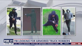 FBI looking for armored truck robbers