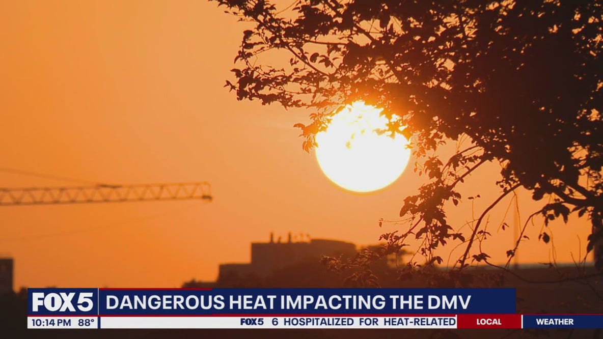 Dangerous heat impacting the DMV