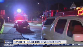 Everett house fire under investigation
