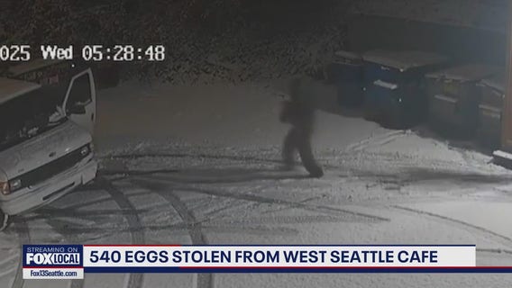 Seattle police hunting for Luna Park Cafe egg thieves