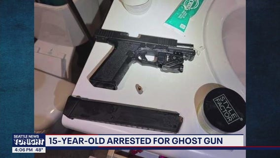15-year-old arrested in Renton, WA with Ghost Gun