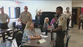 Cook County Sheriff’s Department recruits hone skills with help from senior citizen volunteers