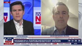 Thousands of U.S. flights delayed due to shutdown