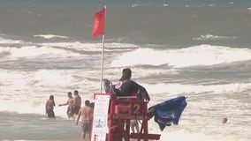 Tropical weather stirs up surf along Florida Coast