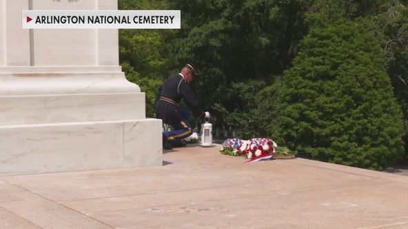 France's eternal flame visits U.S. to mark D-Day anniversary