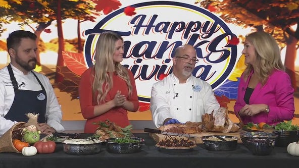 Disney chefs show how to properly carve a turkey