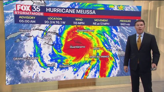 Hurricane Melissa makes landfall in Cuba as a Cat  3 storm