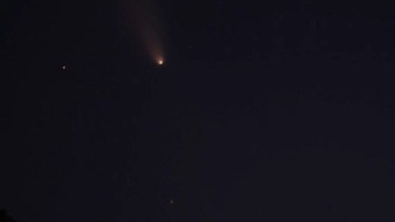 Rare comet lights up the sky, won't return for 80,000 years