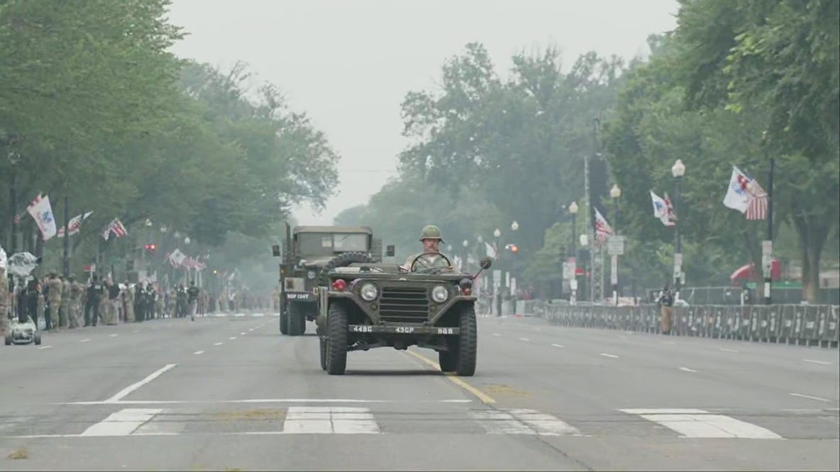 Military parade video: Korean War era