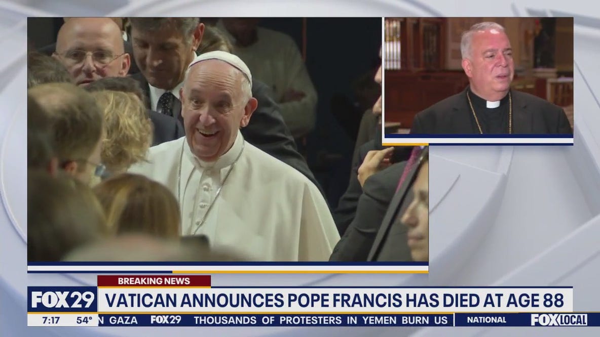 Philadelphia Archbishop Nelson J. Pérez on passing of Pope Francis