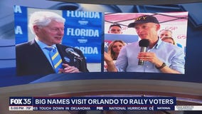 Bill Clinton, Sen. Rick Scott visit Central Florida