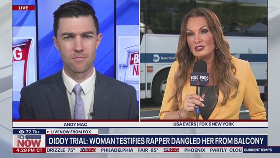 Woman testifies Diddy dangled her from balcony