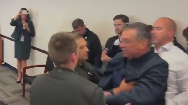 Video: U.S. Senator Alex Padilla shoved, handcuffed at DHS Kristi Noem's news conference