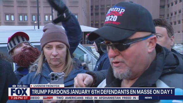 Trump defends pardons of Jan 6 defendants