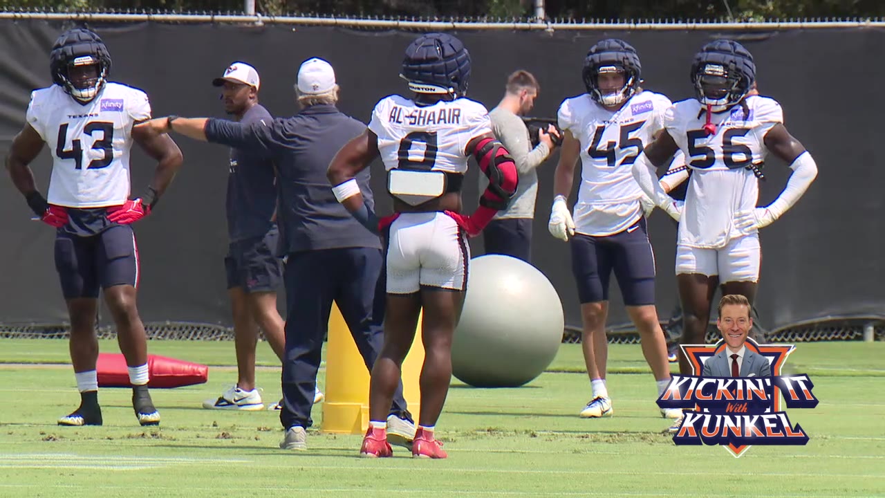 Houston Texans coaches Jerrod Johnson, Billy Davis are Kickin' It With Kunkel