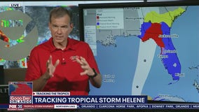 How large will future Hurricane Helene be?