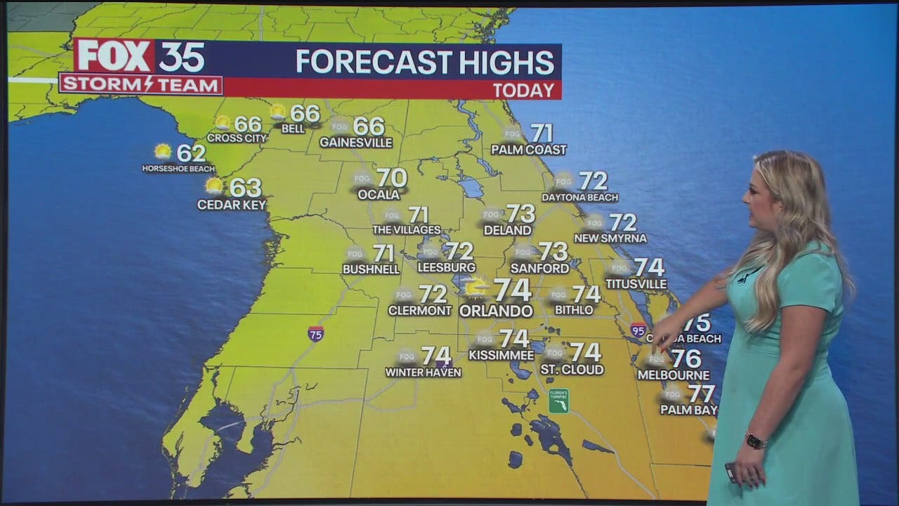 Orlando Weather Forecast December 20, 2024 FOX 51 Gainesville