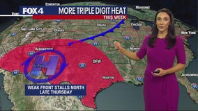 Dallas weather: August 13 evening forecast