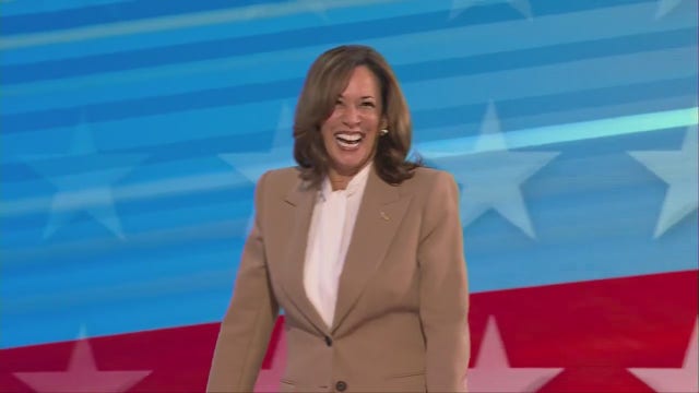 Kamala Harris makes surprise appearance on 1st night of DNC in Chicago