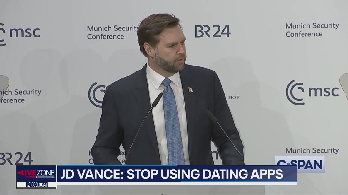Vice President JD Vance says people should stop using dating apps