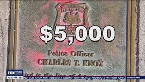 $5,000 reward offered for missing memorial plaque for fallen Philly officer killed in 1992 robbery