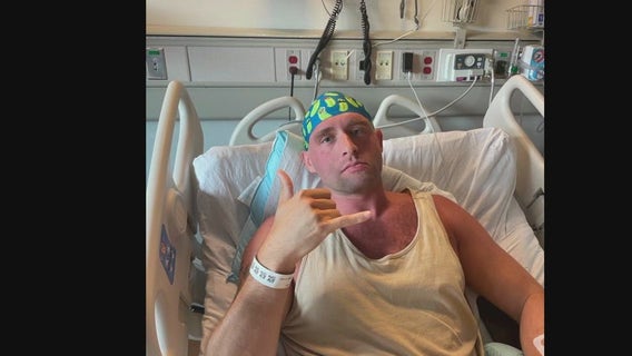 Cancer survivor shares message as doctors see more cases among young men