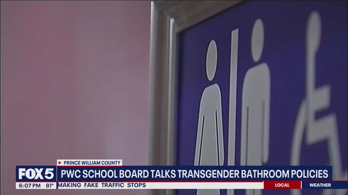 Prince William County school board discussing transgender bathrooms