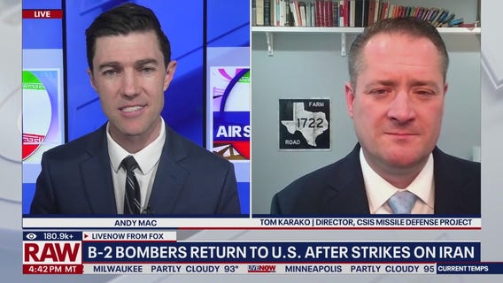 B-2 bombers return to U.S. after strikes on Iran