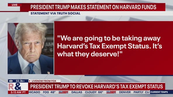White House moves to block foreign students from attending Harvard