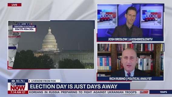 Who's winning in the presidential election polls with 4 days to go?