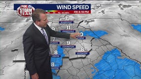 Friday afternoon forecast