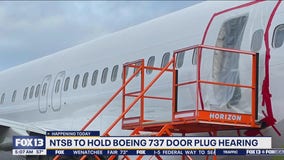 NTSB to hold Boeing 737 door plug hearing