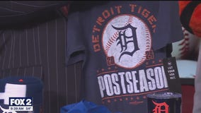 Fanatic U shows off Detroit Tigers gear for the postseason