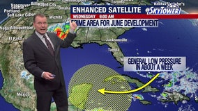 Deep tropical moisture may bring rain to Florida next week