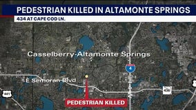 Pedestrian killed in Altamonte Springs crash