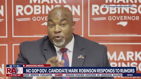 NC GOP gubernatorial candidate Mark Robinson facing calls to drop out amid rumors of looming bombshell