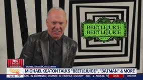 Michael Keaton talks "Beetlejuice Beetlejuice", "Batman" and more