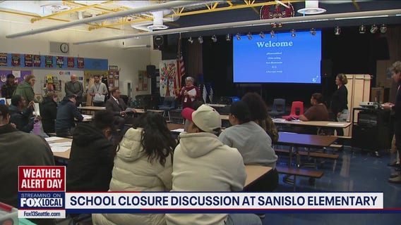 SPS holds school closure meeting at Sanislo Elementary