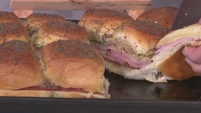 Ham and cheese sliders recipe from Tierra Neubaum