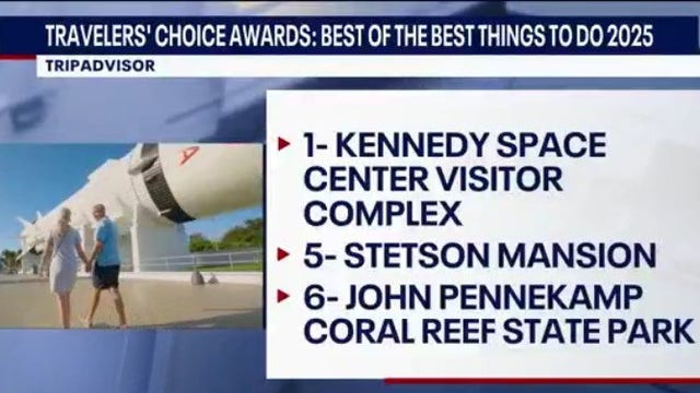 Florida's Kennedy Space Center named top U.S. attraction by Tripadvisor