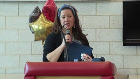 RAW VIDEO: Golden Apple Award presented at Bolingbrook High School