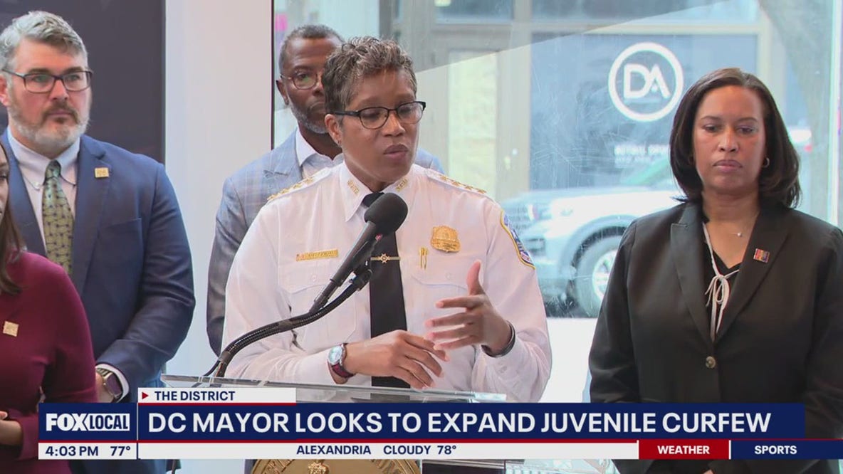 DC Mayor Muriel Bowser looks to expand juvenile curfew