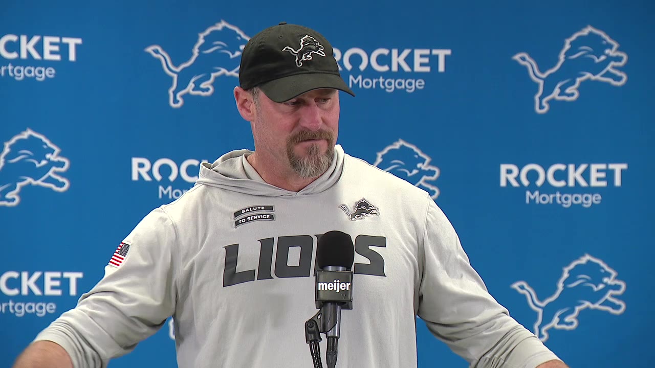 Dan Campbell reflects on season ending loss